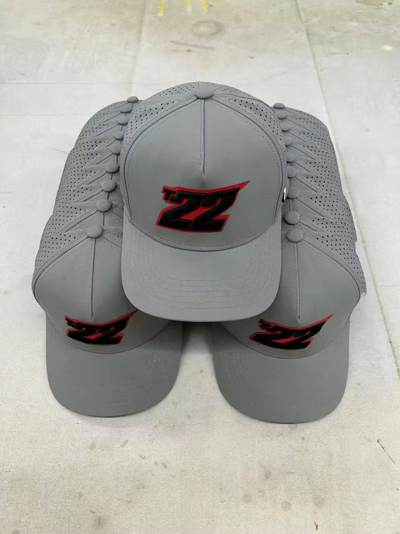 T22 Puff Hat Grey